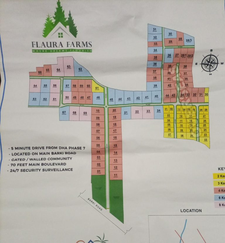 flaura farms maps