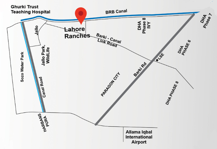 Location lahore Ranches